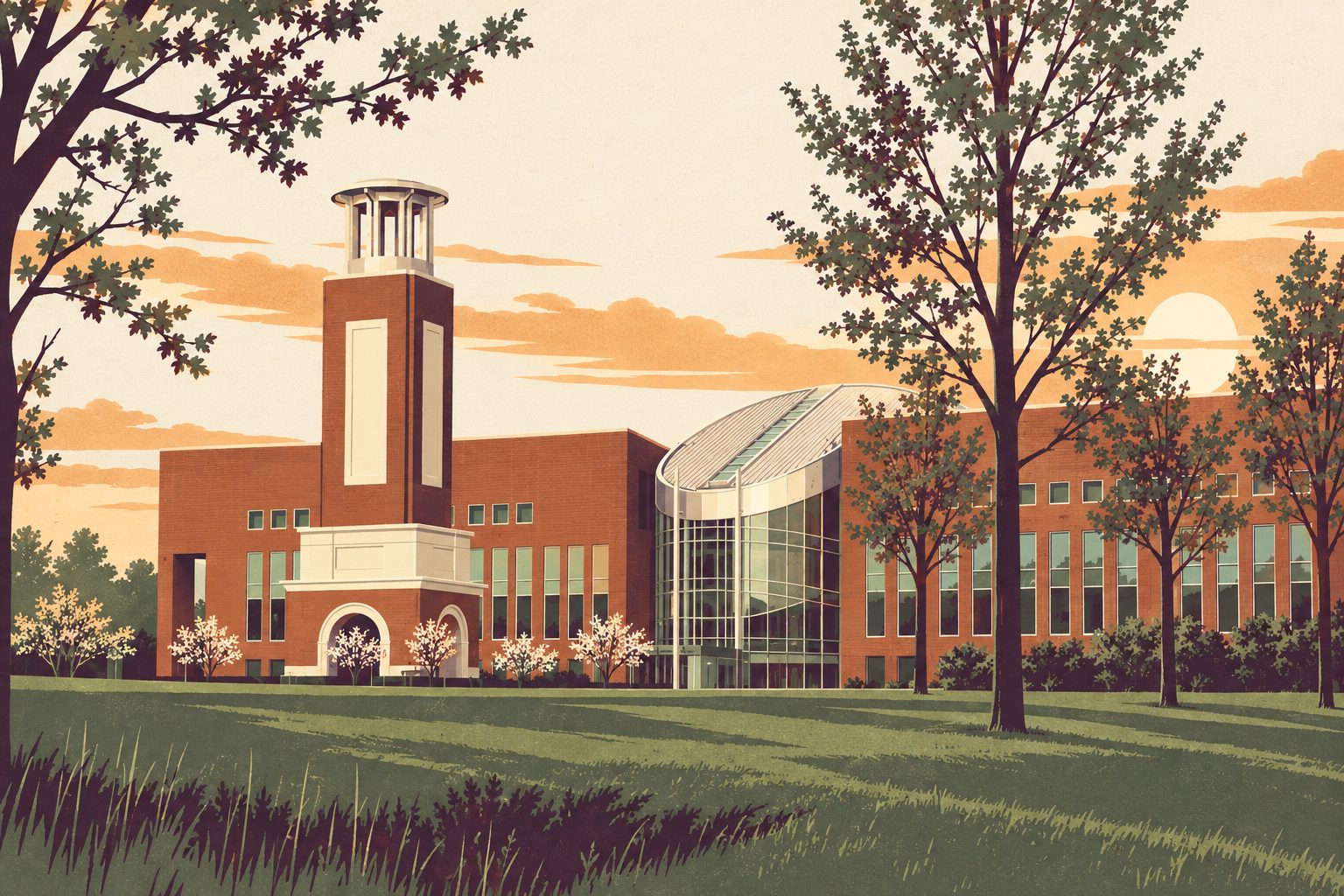 Illustration of Norfolk State University